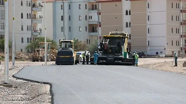 Ahievran ve Yavuzselim'de yol çalışması