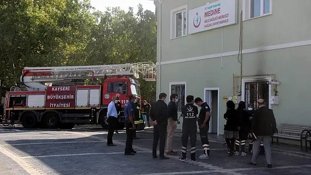 Aile Sağlığı Merkezi'nde yangın!