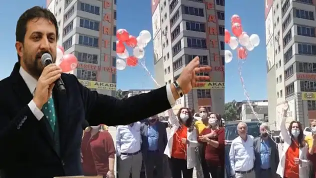 AK Parti'den, CHP'ye '128 Milyar dolar nerede?' yazılı balon tepkisi!