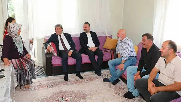 AK Parti Heyeti'nden gönüllere dokunan ziyaret
