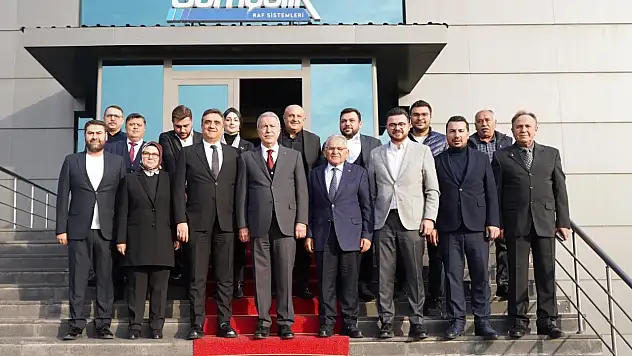 AK Parti heyetinden Kayseri'nin iki önemli sanayi şirketine ziyaret!