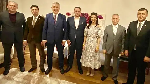 AK Parti İl Başkanı  böyle kutladı: Genç kayınpeder