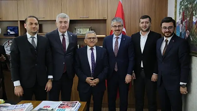 Ak Parti İl Başkanlığından MHP 'ye Ziyaret