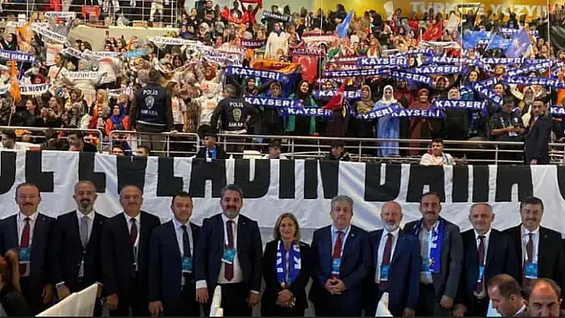 AK Parti Kongresine Kayseri damgası…