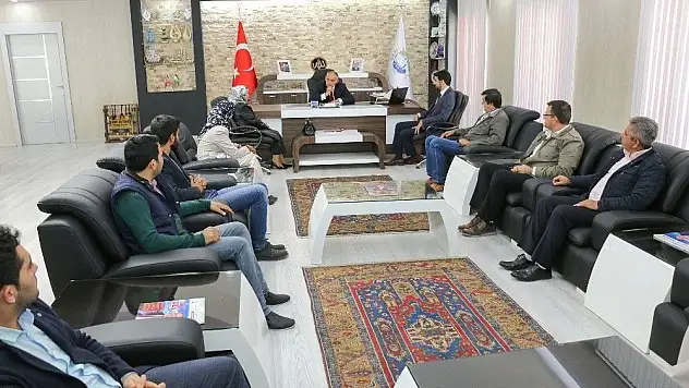 AK Parti Yahyalı teşkilatından Belediyeye ziyaret
