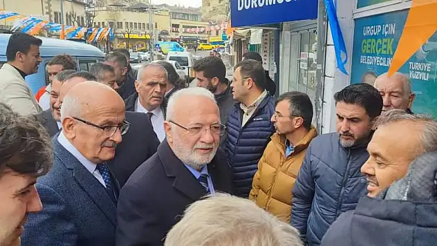 AK Parti'yi temsilen MHP'ye Elitaş gitti