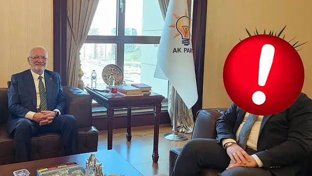AK Partili Elitaş, Ankara'da bakın hangi Kayserili ile görüldü?