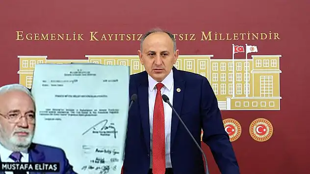 AK PARTİLİ ELİTAŞ HAKKINDA SUÇ DUYURUSUNDA BULUNACAK!
