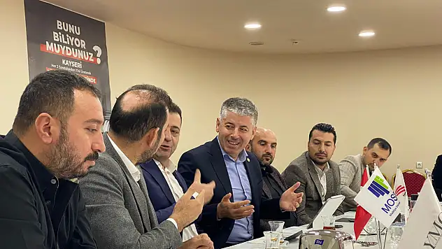 AK Partili Vekil Kayseri'de salı geleneğini sürdürüyor