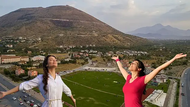 Ali Dağı'na nefes alıp vermeye gittiler!