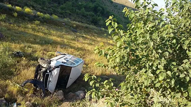 Ali dağında kaza:2 yaralı