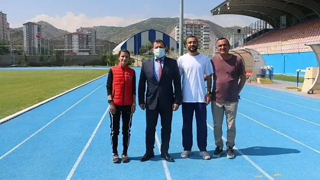 Kabakçı, atletleri ziyaret etti