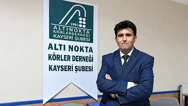 Altı Nokta Körler Derneği'nde Atmaca güven tazeledi