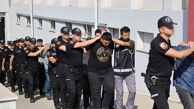 Altınyüzük suç örgütüne operasyon