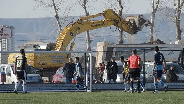Amatörlerin beklediği tesislerinin çalışmalar başladı