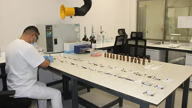 156 odalı laboratuvar hizmete girdi