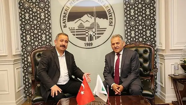 Anadolu Yayın Platformu Başkanı Burhan'dan Büyükkılıç'a ziyaret