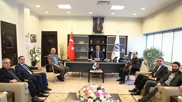 ANESİAD Yönetim Kurulu KAYSO'yu ziyaret etti