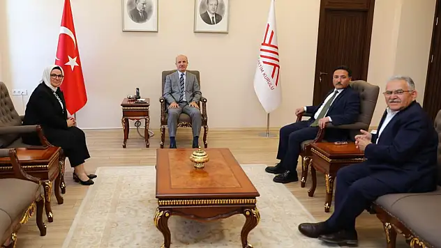 Ankara'da Bakanlardan sonra dikkat çeken bir başka ziyaret!