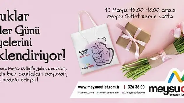 Annelerin hediyeleri Meysu Outlet'te