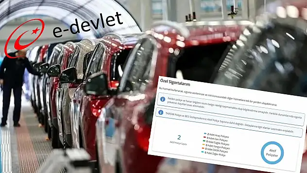 Araç sigortasında yeni dönem 'e-Devlet'te başladı