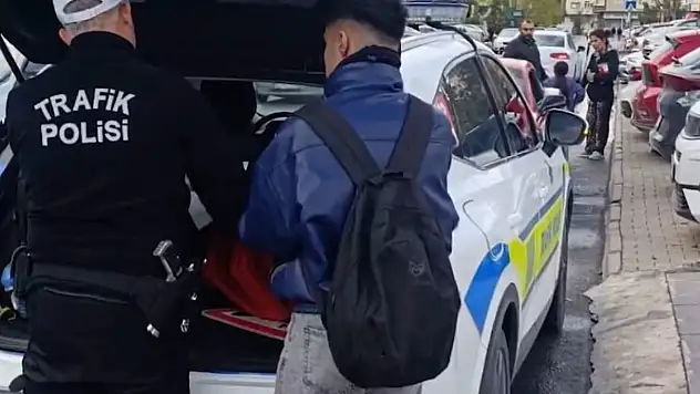 Araçtan inip kavga eden sürücüye Kayseri'de tarihi ceza