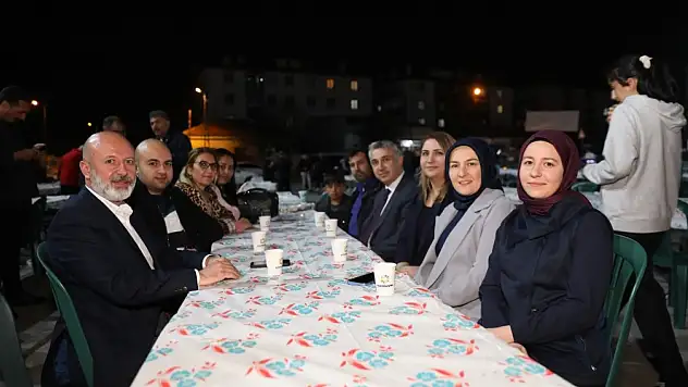 Argıncık'ta iftar sevinci