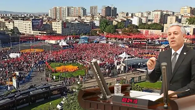 Arık: Bindirilmiş kıtalarla miting yaptılar! 6 bin yılın en büyük yalanı!