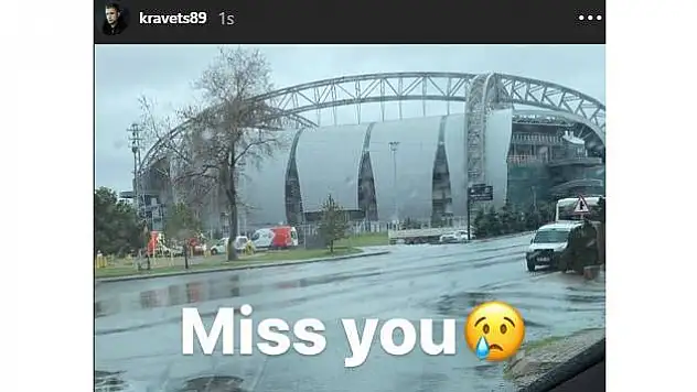 Artem Kravets futbolu özledi