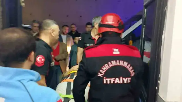 Asansör yere çakıldı: 1 yaralı