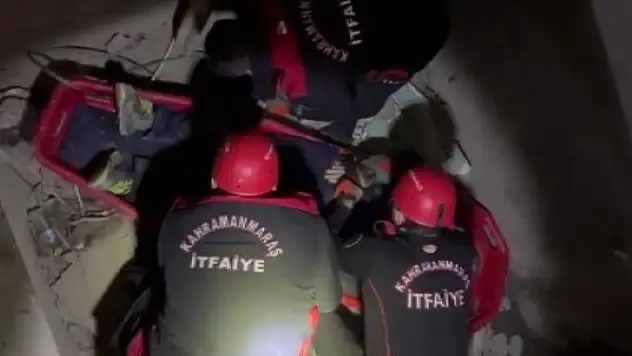 Kahramanmaraş'ta vatandaş asansör boşluğuna düştü!