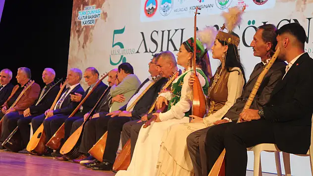 Aşıklar Kayseri'de buluştu! Kültür şöleni yaşandı