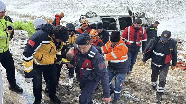 Aşırı hız kazaya neden oldu