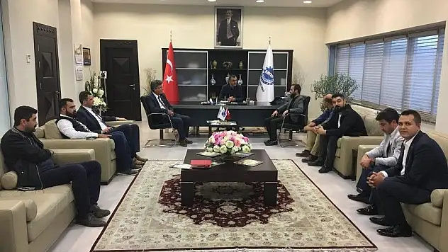 ASKON'dan KAYSO Başkanı Büyüksimitçi'ye ziyaret
