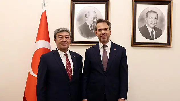 Ataş, Enerji Bakanı ile görüştü