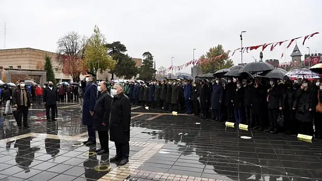 Atatürk Kayseri'de anıldı
