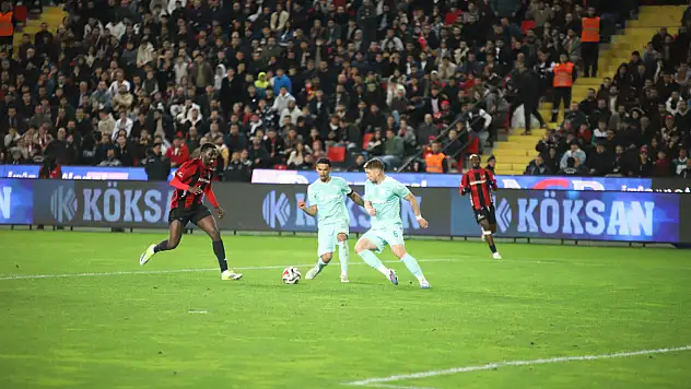 Ateş hattında soğuk duş: Antep'te 3 gol