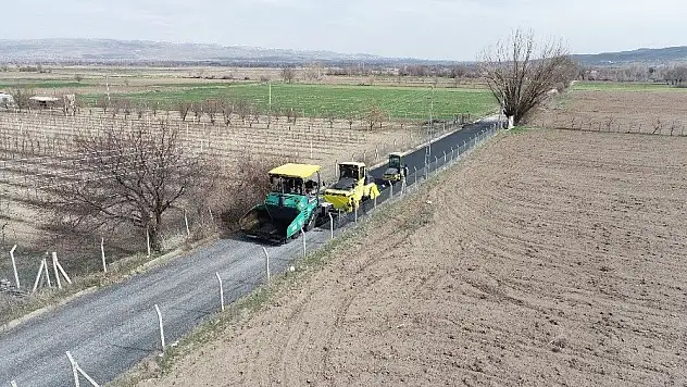 Bağpınar Mahallesi'ne asfalt hayırlı olsun

