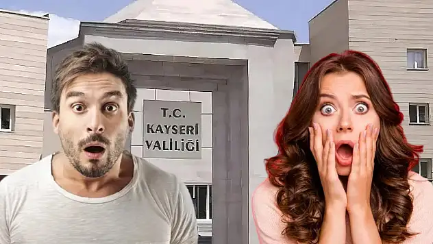 Bak sen şu Kayseri Valiliği'nin yaptığına!