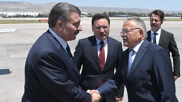 Bakan Kayseri'ye geldi...