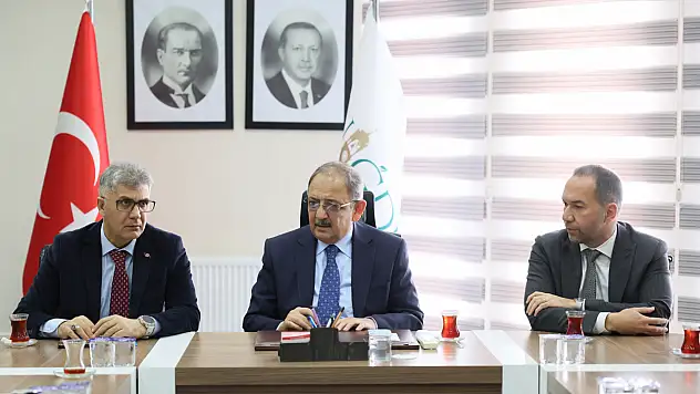 Bakan Özhaseki açıkladı: O il artık kötü kokmayacak!