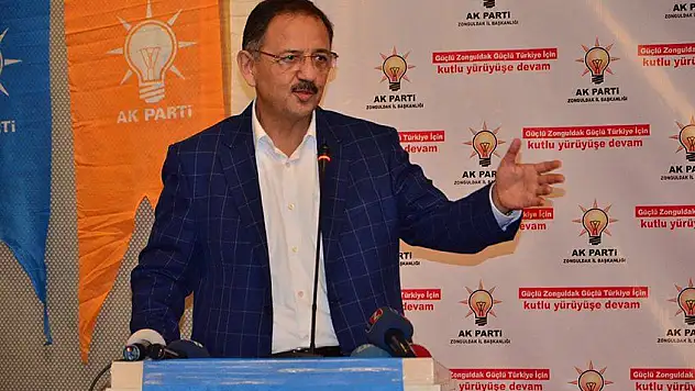 Bakan Özhaseki: 'Hain FETÖ Terör Örgütünün kökünü kurutuyoruz.&quot