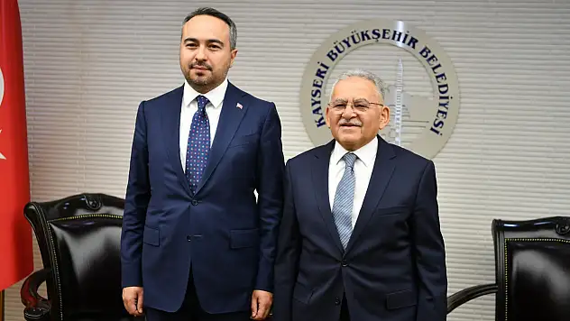 Bakan Yardımcısı Demiralp Başkan Büyükılıç'ı ziyaret etti!