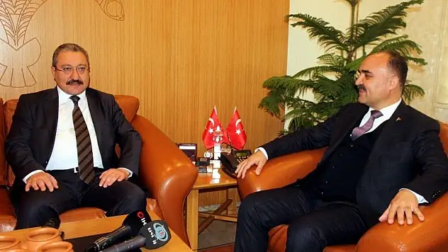 Bakan Yardımcısı Güven'den Vali Günaydın'a 'hayırlı olsun' ziyareti
