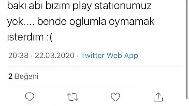 Baki abi bizim PlayStation'umuz yok