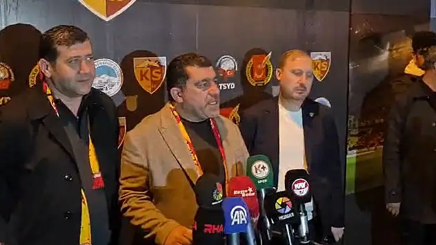 Başkan Açıkalın'dan maç sonu açıklaması! 'Kaybettiğimiz bir şey yok'