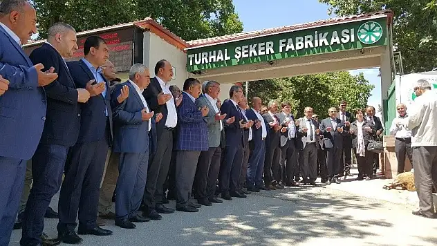 Başkan Akay: 'Turhal Şeker Fabrikasını daha çok geliştireceğiz'
