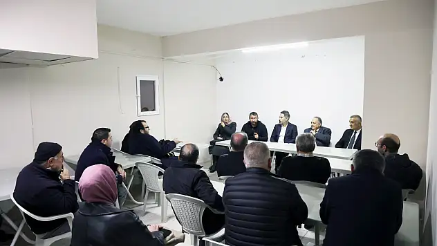 Başkan akşam oturmasında