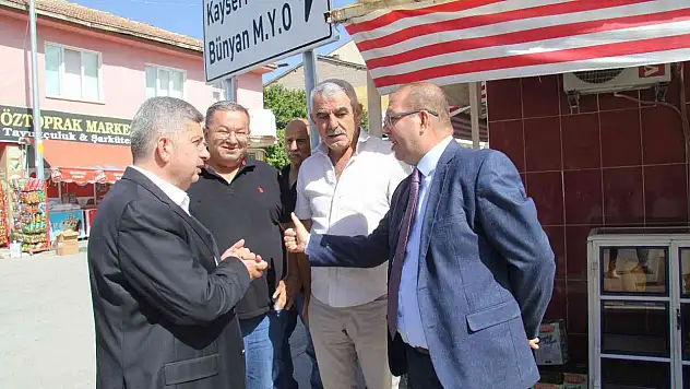 Başkan Altun'dan esnaf ziyareti