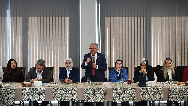 Başkan 'başarımızın sırrı' diyerek kimden bahsetti?
